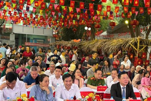 Khai hội Đình Khương Hạ - Nơi ký ức làng quê giữa lòng Hà Nội hiện đại
