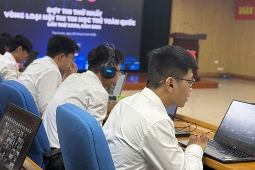 Sôi nổi vòng loại trực tuyến thi Tin học trẻ toàn quốc