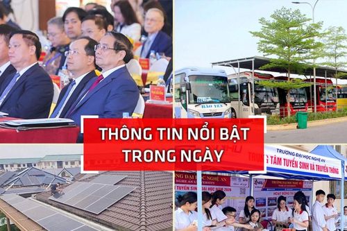 Nghệ An: Thông tin nổi bật ngày 29/3