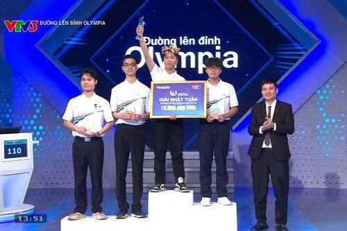 Học sinh Trường THPT Chuyên Lê Quý Đôn - Nam Nha Trang về nhì vòng thi tuần Đường lên đỉnh Olympia năm 2026