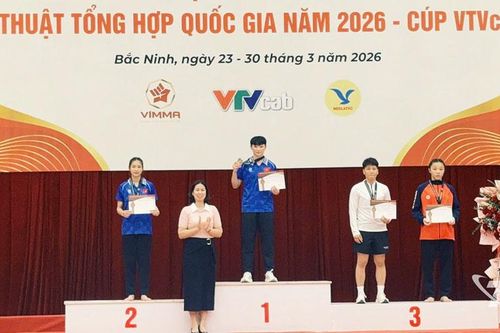 Thái Nguyên xếp thứ ba toàn đoàn MMA quốc gia 2026