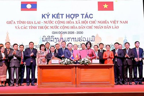 Gia Lai và 4 tỉnh Nam Lào ký kết hợp tác, hướng tới phát triển thực chất, hiệu quả