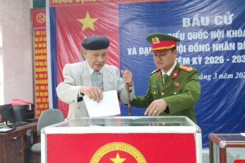 Giữ vững thế trận an ninh từ cơ sở, góp phần thành công bầu cử