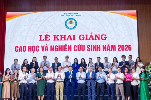 Học viện Tài chính long trọng tổ chức lễ khai giảng đón 257 học viên, nghiên cứu sinh năm 2026