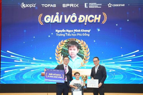Lễ Trao giải Kỳ thi Quốc tế TOFAS: Thắp lửa đam mê, trang bị kiến thức Toán học và Lập trình cho học sinh
