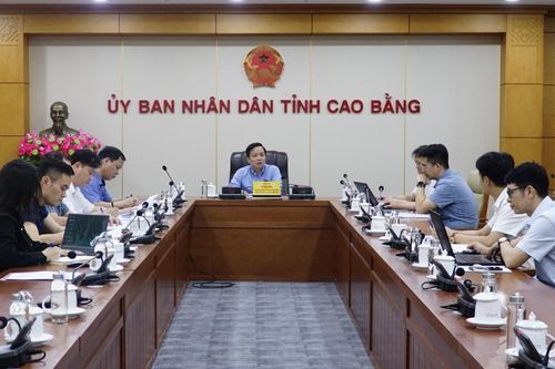 Phó Bí thư Tỉnh ủy, Chủ tịch UBND tỉnh Lê Hải Hòa chủ trì cuộc họp bàn giải pháp cấp điện và phát triển năng lượng tái tạo