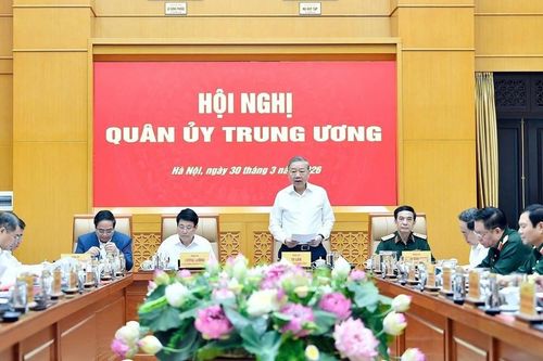 Tổng Bí thư Tô Lâm chủ trì Hội nghị Quân ủy Trung ương