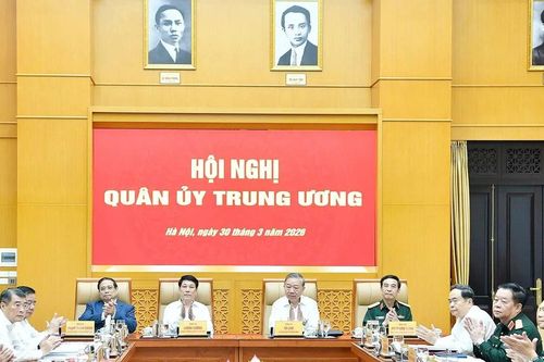 Tổng Bí thư Tô Lâm chủ trì Hội nghị Quân ủy Trung ương