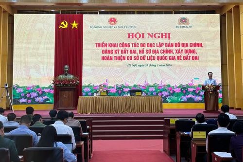 Đẩy nhanh xây dựng cơ sở dữ liệu quốc gia về đất đai trong năm 2026