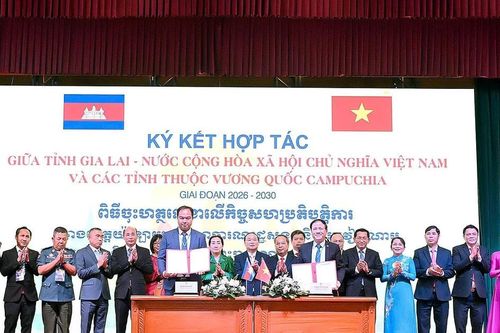 Gia Lai hợp tác toàn diện với các tỉnh của Campuchia