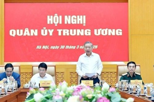 Tổng Bí thư Tô Lâm chủ trì Hội nghị Quân ủy Trung ương