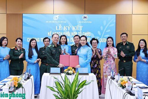 Phát huy sức mạnh đoàn kết, tiếp bước đồng hành cùng phụ nữ biên cương