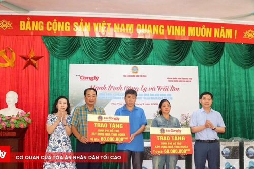 'Hành trình Công lý và Trái tim' lan tỏa yêu thương tại xã Toàn Thắng, tỉnh Phú Thọ