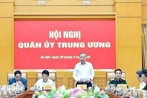 Tổng Bí thư Tô Lâm chủ trì Hội nghị Quân ủy Trung ương