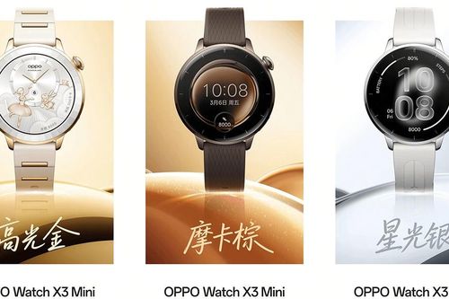 Ngắm OPPO Watch X3 Mini đầy sức hút và phù hợp với phái nữ