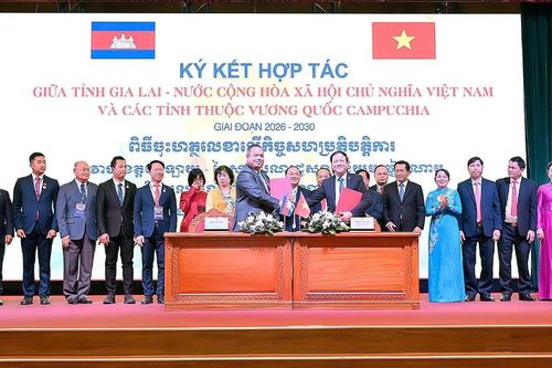 Gia Lai hợp tác toàn diện và thực chất hơn với các tỉnh Đông Bắc Campuchia