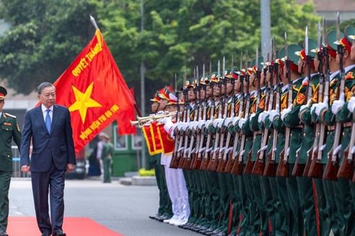 Tổng Bí thư Tô Lâm: Xây dựng Bệnh viện 108 trở thành điểm tựa tin cậy của bộ đội và nhân dân