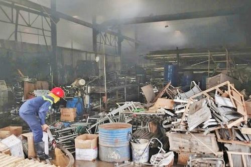 Bắc Ninh: Xảy ra cháy tại một doanh nghiệp, không có thiệt hại về người