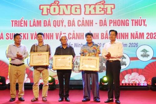 Tổng kết công tác tổ chức Triển lãm Đá quý, đá cảnh và sinh vật cảnh năm 2026