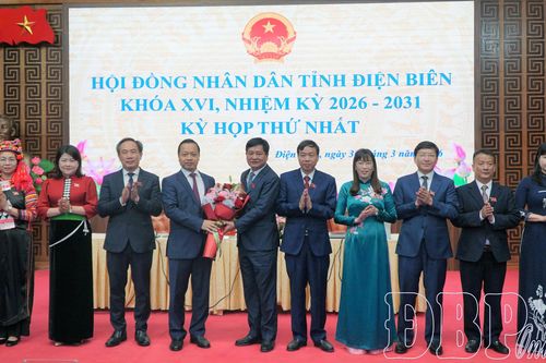 Kỳ họp thứ nhất, HĐND tỉnh Điện Biên khóa XVI thành công tốt đẹp