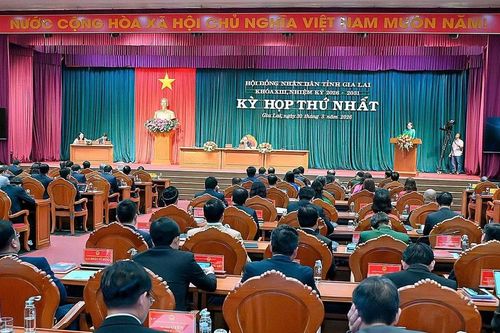 Hội đồng nhân dân tỉnh Gia Lai khóa XIII khai mạc kỳ họp thứ I