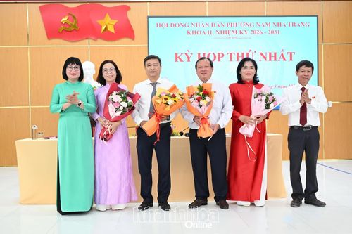 Kỳ họp thứ nhất HĐND phường Nam Nha Trang khóa II, nhiệm kỳ 2026 - 2031