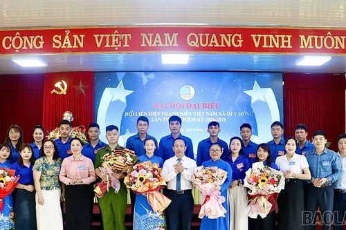 Đại hội đại biểu Hội Liên hiệp Thanh niên Việt Nam xã Quy Mông lần thứ I, nhiệm kỳ 2026 - 2029