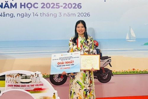 Gặp cô giáo đoạt giải Nhất hội thi toàn quốc