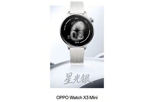OPPO Watch X3 Mini lộ diện: Thiết kế nhỏ gọn và tính năng chuyên biệt cho phái nữ