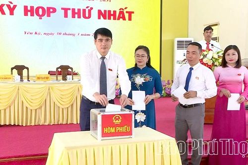 Kiện toàn các chức danh chủ chốt HĐND, UBND xã Yên Kỳ nhiệm kỳ 2026 - 2031