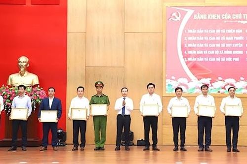 Tuyên dương nhiều điển hình trong phong trào Toàn dân bảo vệ ANTQ tại Đà Nẵng