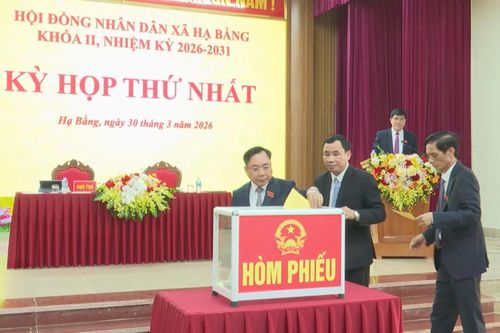Xã Hạ Bằng bầu lãnh đạo chủ chốt nhiệm kỳ mới