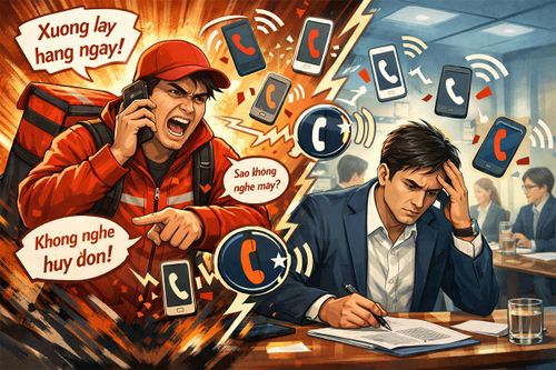 Shipper gọi lấy hàng dồn dập, nhiều người ví như bị đòi nợ