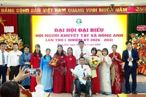 Ra mắt Hội Người khuyết tật xã Đông Anh nhiệm kỳ 2026-2031