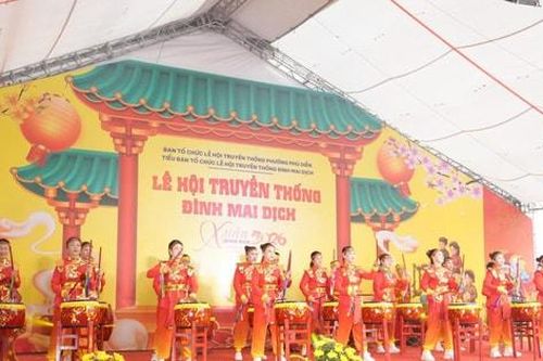 Khai mạc Lễ hội truyền thống Đình Mai Dịch năm 2026