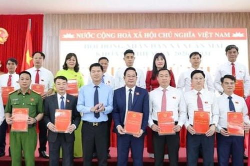 Kỳ họp thứ nhất HĐND xã Xuân Mai kiện toàn nhân sự chủ chốt