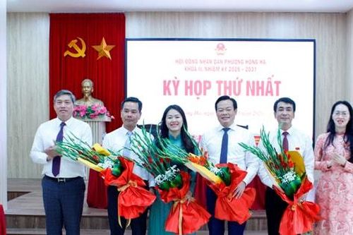 HĐND phường Hồng Hà hoàn thành kỳ họp thứ nhất, quyết định nhiều nội dung quan trọng