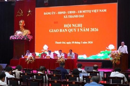Xã Thanh Oai chủ động, quyết liệt trong tổ chức thực hiện các nhiệm vụ