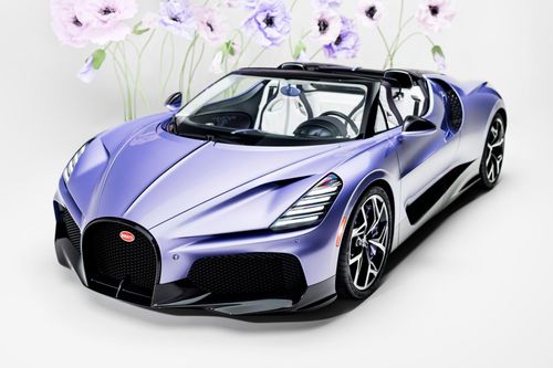 Siêu xe Bugatti W16 Mistral Caroline lấy cảm hứng từ hoa oải hương