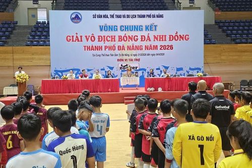 Khai mạc Giải vô địch bóng đá nhi đồng Đà Nẵng 2026