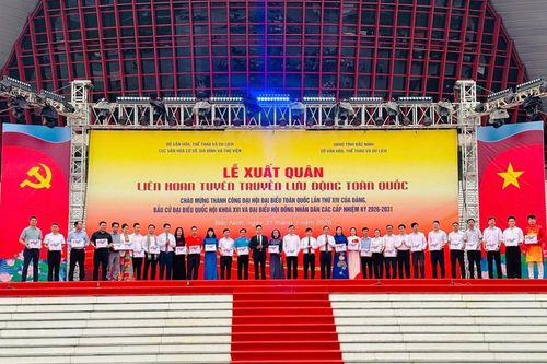 27 đoàn xuất quân và lưu diễn Liên hoan tuyên truyền lưu động toàn quốc
