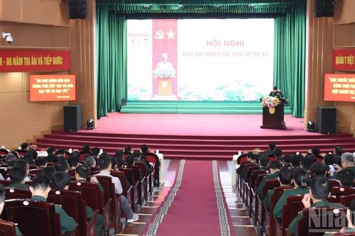 Học viện Quân y tổ chức Hội nghị khoa học nghiên cứu sinh lần thứ XVI
