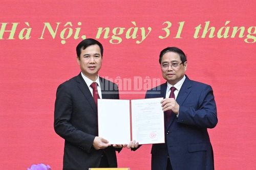 Thủ tướng Phạm Minh Chính dự Lễ công bố quyết định bổ nhiệm Giám đốc Đại học Quốc gia Hà Nội