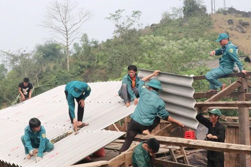 Tuyên Quang: Các xã giúp dân khắc phục hậu quả thiên tai