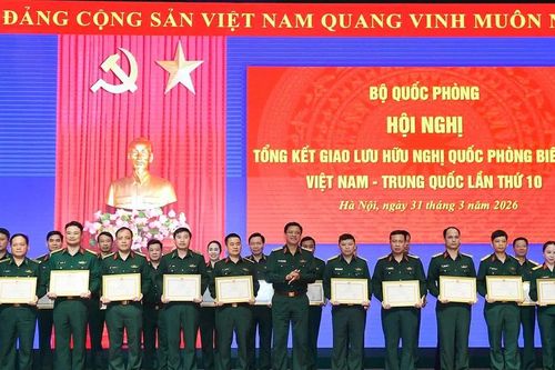 Giao lưu Hữu nghị Quốc phòng Biên giới Việt Nam-Trung Quốc trở thành mô hình tiêu biểu của hợp tác quốc phòng về biên giới