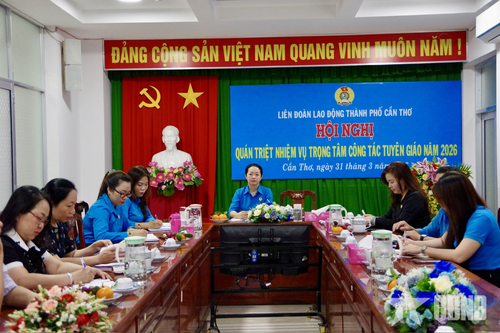 Tăng cường truyền thông hướng tới Đại hội XIV Công đoàn Việt Nam