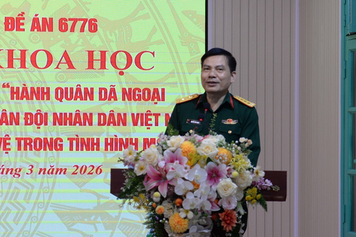 Xây dựng Đề án Hành quân dã ngoại làm công tác dân vận
