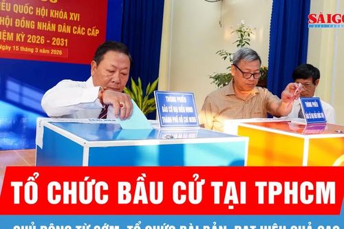 Tổ chức bầu cử tại TPHCM: Chủ động từ sớm, tổ chức bài bản, đạt hiệu quả cao