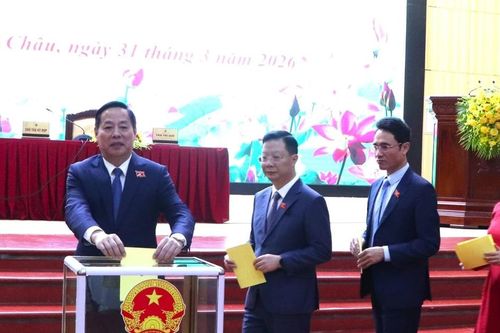 Ông Hà Quang Trung tái đắc cử Chủ tịch UBND tỉnh Lai Châu