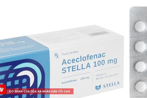 Thu hồi toàn quốc lô thuốc Aceclofenac STELLA 100mg không đạt chất lượng